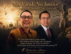 No Viral, No Justice: Untuk Sobatku Cak Sholeh