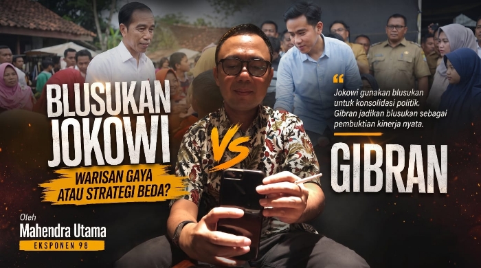 Blusukan Jokowi vs Gibran: Warisan Gaya atau Strategi Beda?