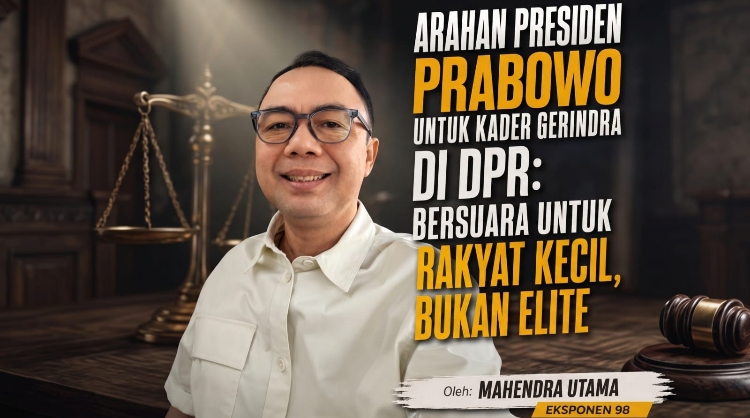 Arahan Presiden Prabowo untuk Kader Gerindra di DPR: Bersuara untuk Rakyat Kecil, Bukan Elite