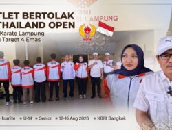 8 Atlet Bertolak ke Thailand Open, Okada Karate Lampung Pasang Target 4 Emas