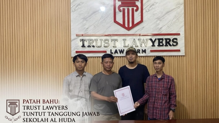 Siswa Dianiaya hingga Patah Bahu, Trust Lawyers Ultimatum Sikap Abai SMP Al Huda Jati Agung