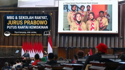 MBG dan Sekolah Rakyat, Jurus Prabowo Putus Rantai Kemiskinan