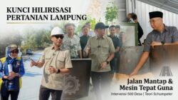Jalan Mantap dan Mesin Tepat Guna, Kunci Hilirisasi Pertanian Lampung