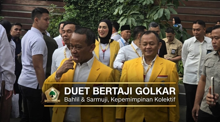 Duet Bahlil Sarmuji di Golkar, Kepemimpinan Kolektif yang Semakin Bertaji