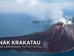 Tak Ada Kompromi, BKSDA Lampung Segel Zona Konservasi Gunung Anak Krakatau