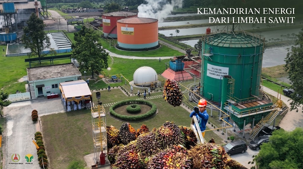 CBG Limbah Sawit Perkuat Ketahanan Energi Nasional