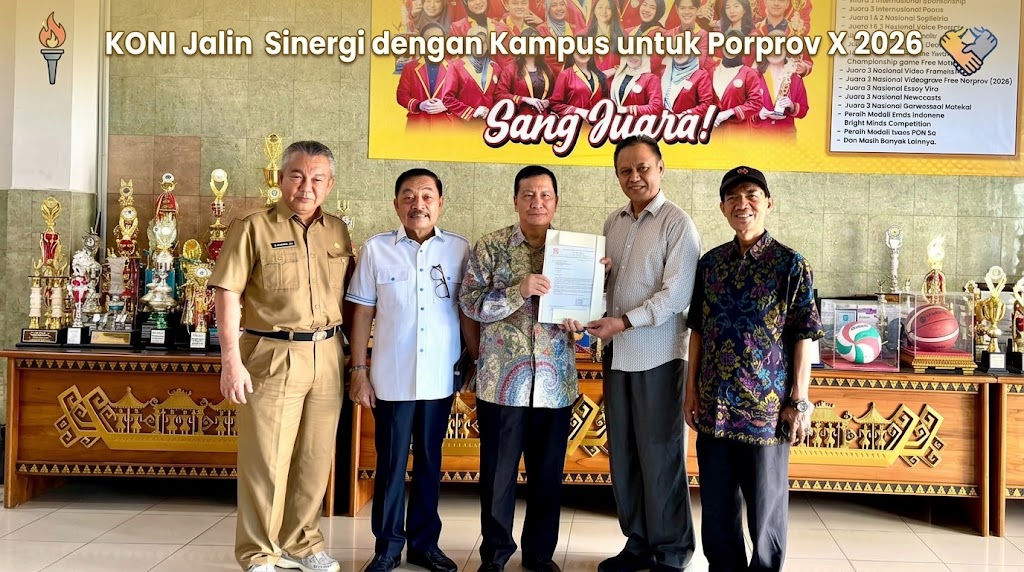 Siasati Kebutuhan Venue Porprov 2026, KONI Lampung Sulap Fasilitas Kampus Jadi Arena Tanding