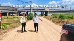 Bupati Mesuji Kerahkan Alat Berat Perbaiki Jalan Infrastruktur RJU