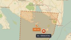 Lampung Minim Hujan Lebat, BMKG Justru Wanti-wanti Sebaran Abu Anak Krakatau