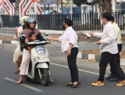 Kantor Pertanahan Palangka Raya Bagikan Masker Gratis