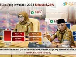Dua Tahun Mirza-Jihan: Ekonomi Lampung Maju, Tapi Masih PR Struktural