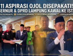 Pecah Telur di RI! Pemprov dan DPRD Lampung Kompak Kawal 11 Tuntutan Ojol ke Istana
