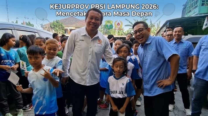 Berburu Tiket Porprov, 298 Pebulutangkis Berlaga di Kejurprov PBSI Lampung 2026
