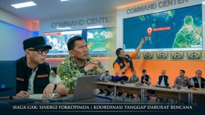 Sinergi Tanggap Bencana: Langkah Gubernur Mirza dan Forkopimda Hadapi Ancaman Abu Vulkanik Anak Krakatau