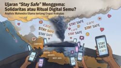 Mengapa Ujaran “Stay Safe” Lampung, Banten, Jakarta dan Jawa Barat Menggema?