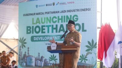 Lampung Pimpin Bioetanol, Gubernur Mirza Ubah Lumbung Pangan Jadi Energi