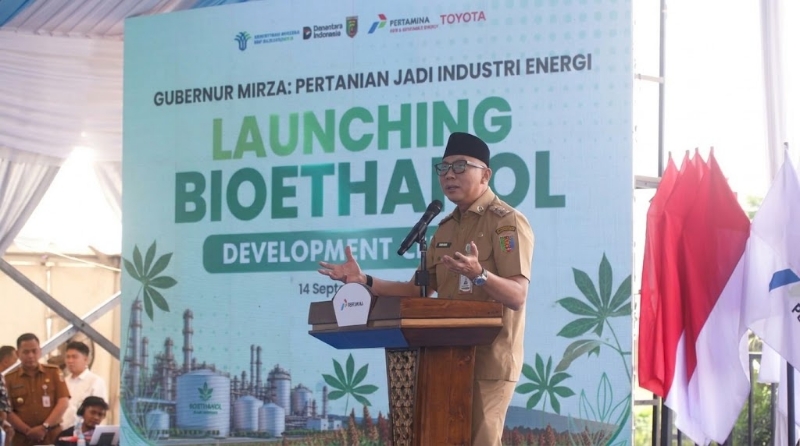 Lampung Pimpin Bioetanol, Gubernur Mirza Ubah Lumbung Pangan Jadi Energi