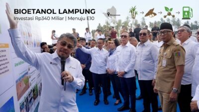Pertamina NRE Pimpin Investasi Bioetanol Rp340 Miliar di Lampung