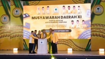 Pesan Keras di Musda Golkar Bandar Lampung: Jangan Cuma Cari Ketua, Rebut Peringkat Satu di 2029!
