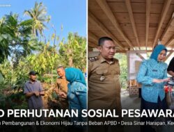 IAD Perhutanan Sosial Pesawaran Hidupkan Ekonomi Warga Tanpa Sentuh Kas Daerah 