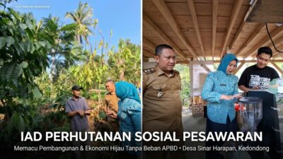 IAD Perhutanan Sosial Pesawaran Hidupkan Ekonomi Warga Tanpa Sentuh Kas Daerah 