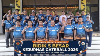Andalkan Nomor Tunggal dan Triple, Pergatsi Lampung Incar 5 Besar Kejurnas Gateball