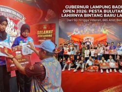 Drama Dwi/Roni dan Amuk Fitri/Methita Tutup Pesta 665 Atlet Gubernur Lampung Badminton Open 2026