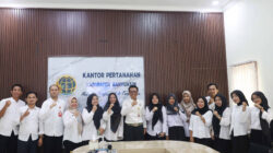 Kantah Banyuasin Evaluasi Data Penerima Akses Reforma Agraria