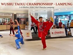177 Atlet Jajal Matras Wushu Taolu Championship Mal Chandra Lampung