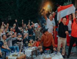 Jantung Berdebar di Babak Penalti, Nobar Pemprov Lampung Meledak Saat Timnas Angkat Trofi