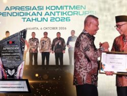 Lampung Raih Apresiasi KPK, Pendidikan Antikorupsi Diperkuat Sejak Dini
