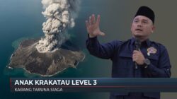 Anak Krakatau Level 3, Karang Taruna Lampung Siapkan Skema Evakuasi dan Logistik