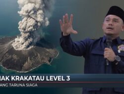 Anak Krakatau Level 3, Karang Taruna Lampung Siapkan Skema Evakuasi dan Logistik