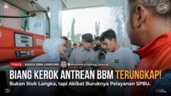 Bukan Krisis Stok, Terungkap Biang Kerok Antrean Horor BBM di SPBU Lampung