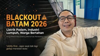 Blackout Batam 2026: Listrik Padam, Industri Lumpuh, Warga Bertahan