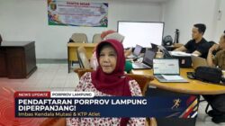 Imbas Mutasi Atlet dan Beda Nama KTP, Pendaftaran Porprov Lampung Diperpanjang