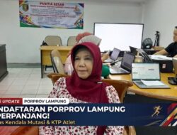 Imbas Mutasi Atlet dan Beda Nama KTP, Pendaftaran Porprov Lampung Diperpanjang