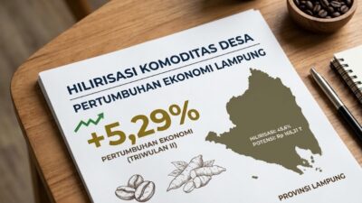 Hilirisasi Komoditas Desa Jadi Motor Pertumbuhan Ekonomi Lampung Berkelanjutan