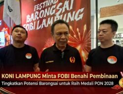 KONI Lampung Minta FOBI Benahi Pembinaan, Barongsai Bisa Sumbang Medali