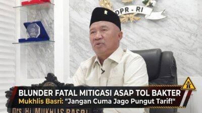 Blunder Fatal Mitigasi Asap di Tol Bakter, Mukhlis Basri: Jangan Cuma Jago Pungut Tarif