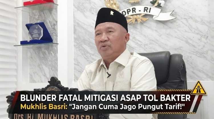 Blunder Fatal Mitigasi Asap di Tol Bakter, Mukhlis Basri: Jangan Cuma Jago Pungut Tarif