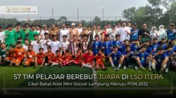 57 Tim Pelajar Berebut Juara di LSO, Cikal Bakal Atlet Mini Soccer Lampung untuk PON 2032