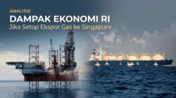 Dampak Ekonomi RI Jika Setop Ekspor Gas ke Singapura
