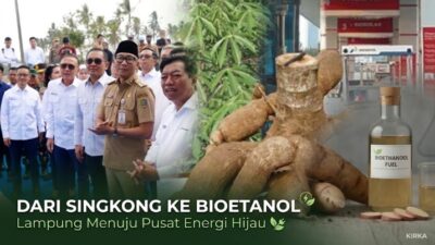 Dari Singkong ke Bioetanol: Lampung Menuju Pusat Energi Hijau