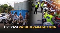 Dikawal Provos dan Kamera ETLE, Berikut 10 Sasaran Operasi Patuh Krakatau 2026 di Lampung