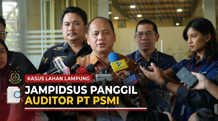 Giliran Auditor PT PSMI Diperiksa Kejagung Terkait Kasus Hutan di Lampung