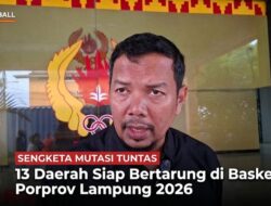 Tanpa Pesisir Barat dan Way Kanan, 13 Daerah Bertarung di Basket Porprov Lampung 2026