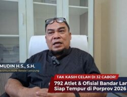 Tak Kasih Celah di 32 Cabor, KONI Bandar Lampung Terjunkan 792 Atlet dan Ofisial ke Porprov 2026