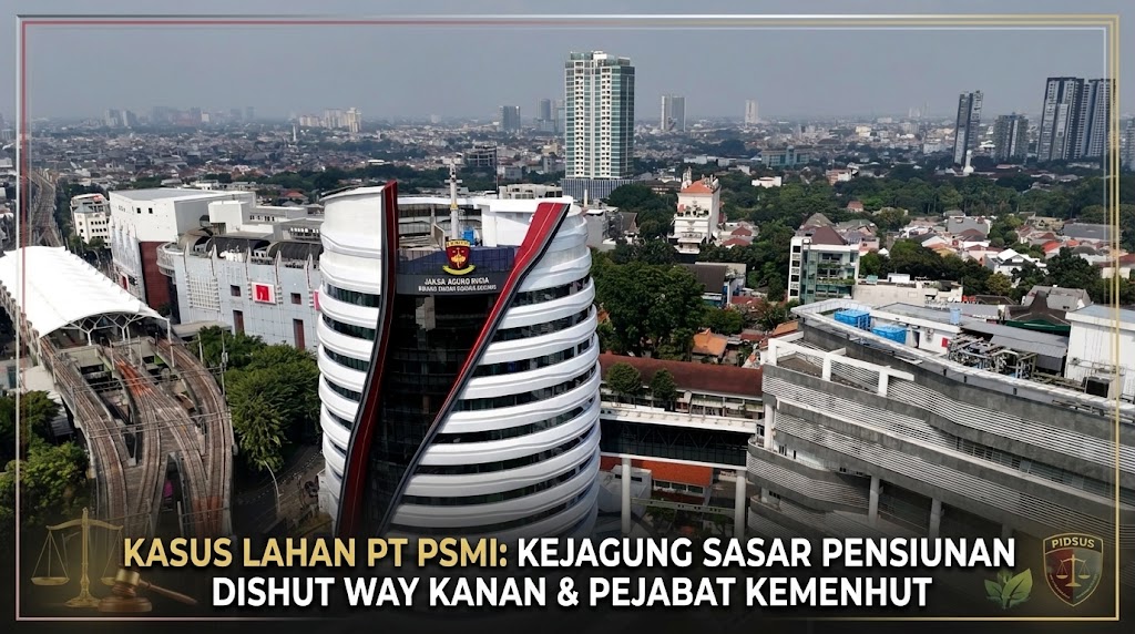 Kasus Lahan PT PSMI Makin Melebar, Kejagung Sasar Pensiunan Dishut Way Kanan dan Pejabat Kemenhut