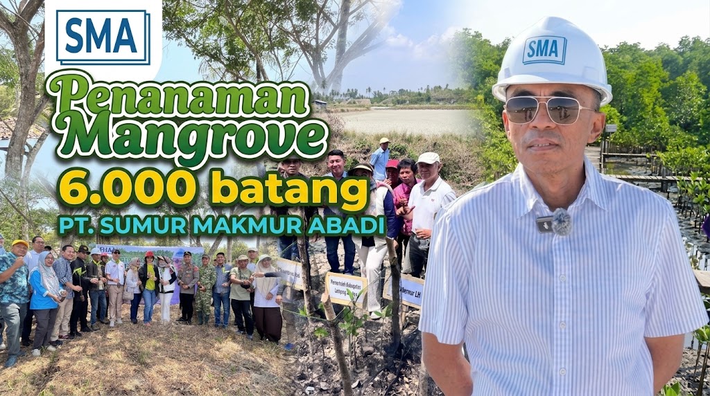 PT Sumur Makmur Abadi Tanam 6.000 Mangrove di Sumber Nadi, Dihadiri Pemprov